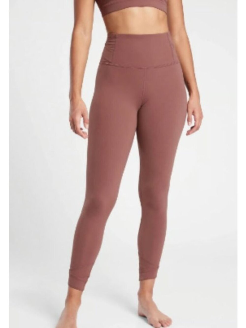 ATHLETA Elation Pirouette 7/8 Tight Legging Hearth Rose size XL